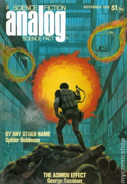 Analog Science Fiction/Science Fact Vol. 96 #11 VG 4.0 1976 Stock Image