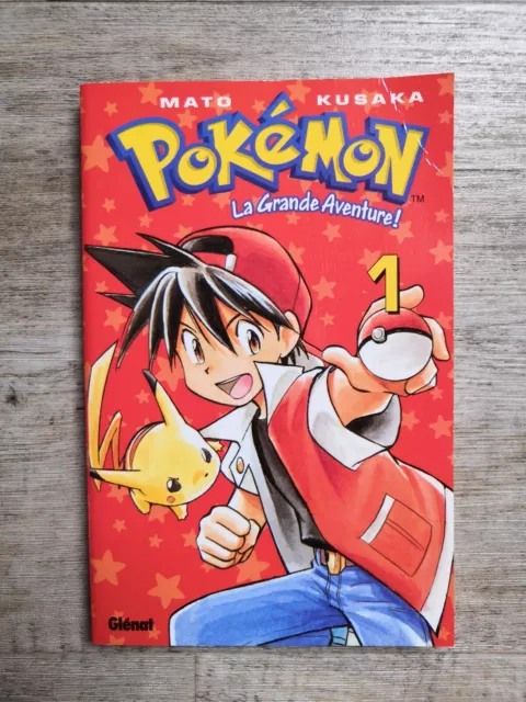 Pokémon La Grande Aventure ! Tome 1 - Manga Glénat Editions 2001