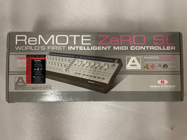 ORIGINAL Novation ReMOTE Zero SL MIDI Controller  Automap Sysex Compatible