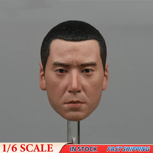 1/6 MODEL ASIA Japan Male Soldier Man Head Sculpt Fit 12" DIY Hot Toys