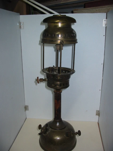 Lampe à Pétrole Vintage Petromax 834 (Allemagne, 1970) - Fer émaillé - Collection