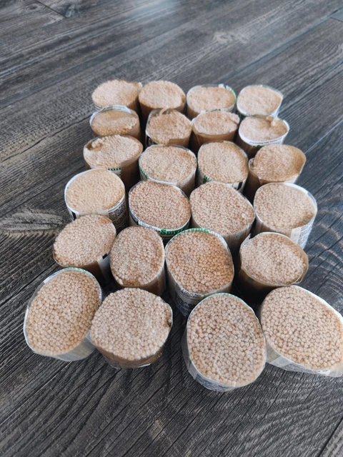 Knüpffäden, 24 Schnittpacks, Fein - Smyrna - Wolle ( Nr. 527 )