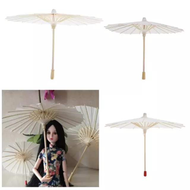 1/3 bambole BJD ombrello di carta ombrello cinese mini ombrellone fai da te