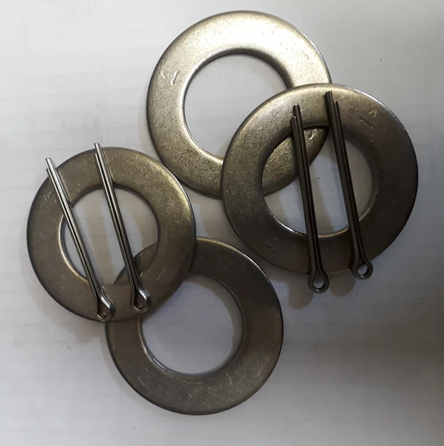 BOAT/JETSKI TRAILER WOBBLE roller replacement Washers Stainless Steel