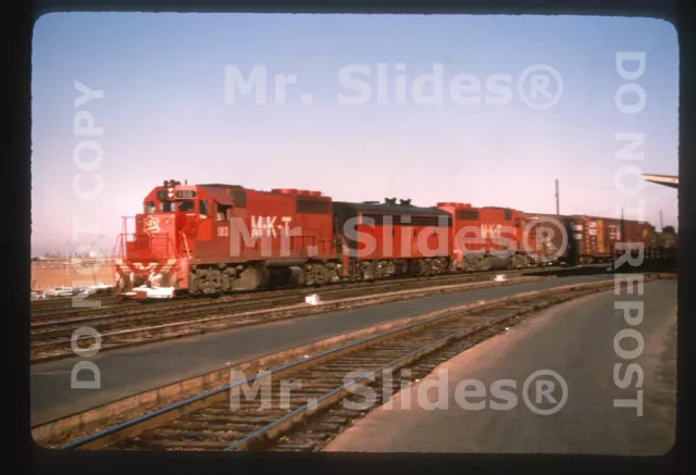 Duplicate Slide MKT KATY Matched Red Paint GP40 180 & 2 Action