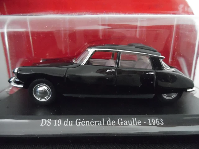 1/43ième – CITROEN DS 19 du Général de Gaulle – 1963– neuf blister