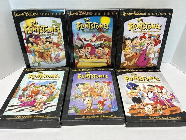 THE FLINTSTONES HANNA Barbera Classic Collection Complete Series DVD 1 ...