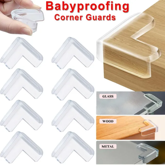 Babyproofing Desk Edge Soft Table Corner Protector Baby Child Safety Guard Clear