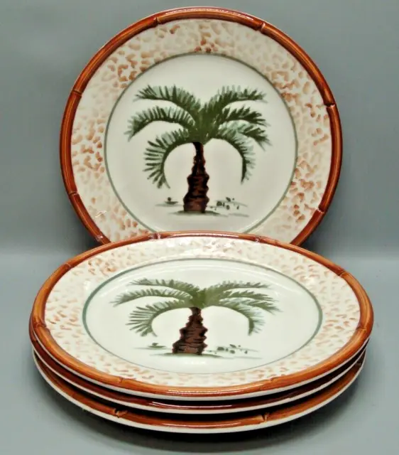 Totally Today TROPICAL ISLE (TTO28) Salad Plates SOLD IN SETS OF FOUR More Here