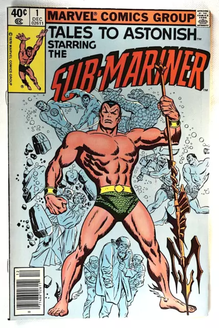 Tales To Astonish Starring The Sub-Mariner Vol.2 #1 Marvel Comics Group, 1979