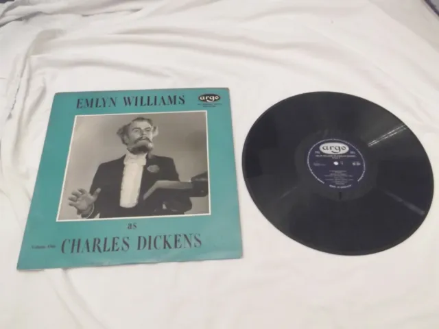 Emlyn Williams - As Charles Dickins - Vinyl LP Record