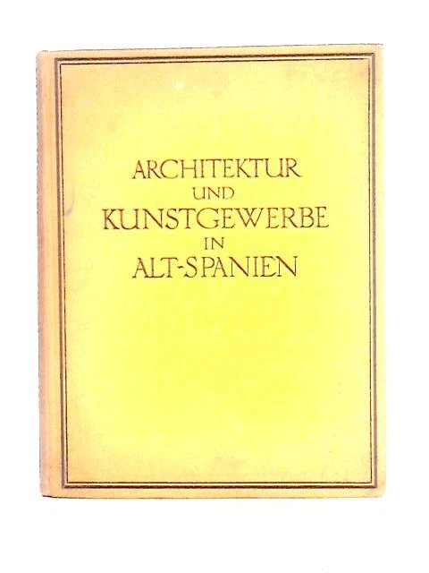 VIEILLEESPAGNE (AUGUST L. Mayer (August Liebmann) 1922) (ID11933