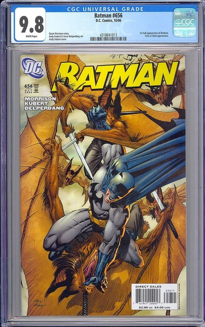 Batman #656 High Grade 1st Full App. Damian Modern DC Comic 2006 CGC 9.8