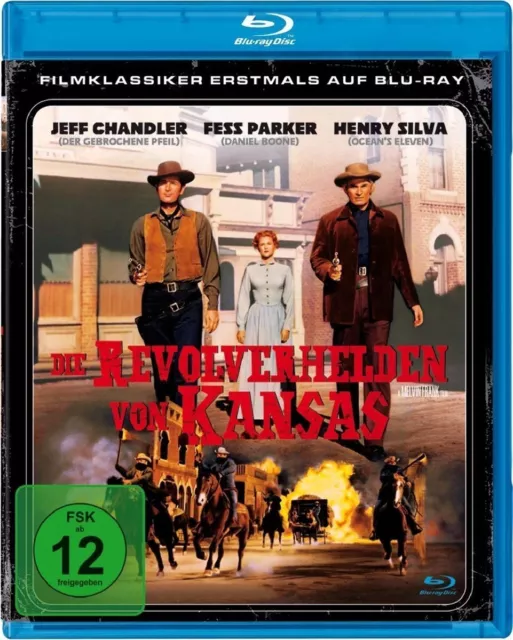 Die Revolverhelden von Kansas - Westernklassiker  Blu-ray/NEU/OVP