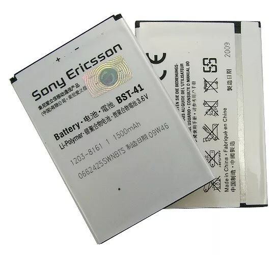 Sony Ericsson BST-41 Akku Batterie Battery Batería Accu für Sony Xperia X1