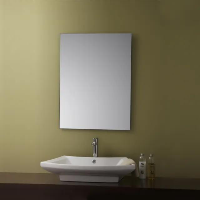 Specchio bagno o soggiorno reversibile minimalista 140 120 100 90 80 70 60 cm