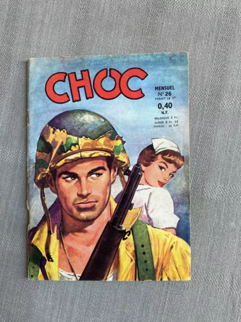 CHOC 1ere SÉRIE ÉDITION ARTIMA N°26 1961 EN BON ÉTAT