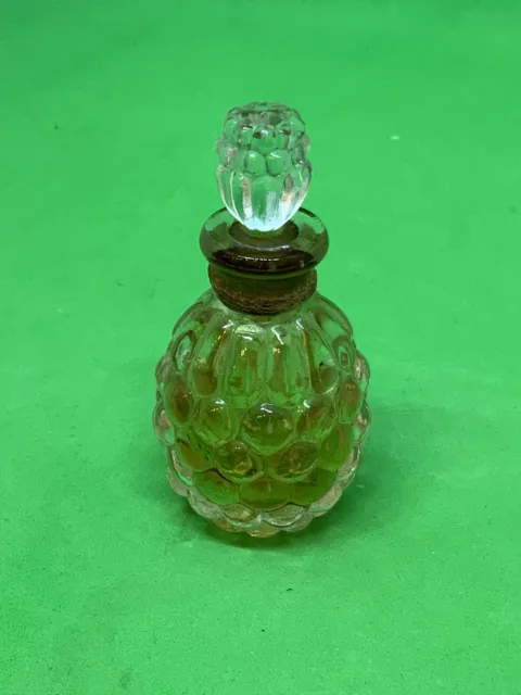 JEAN PATOU ANCIENNE Miniature De Parfum Vide Bouchon En Verre ...