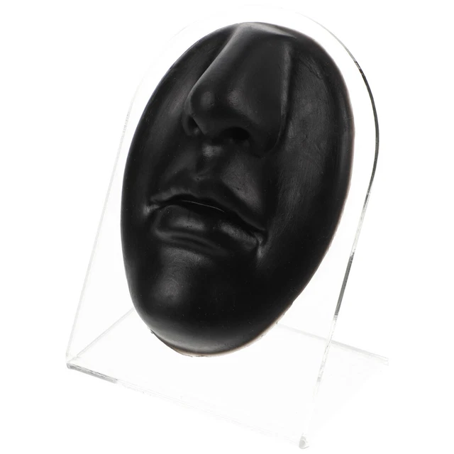 Modelo nariz boca maniquí de silicona práctica pinchazo facial falso humano