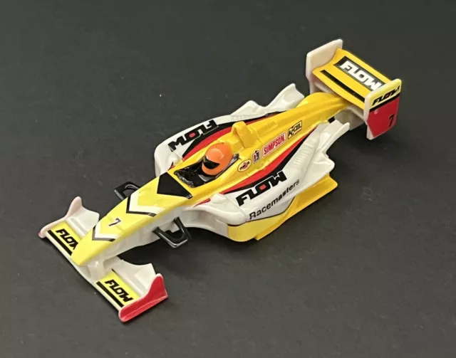 Tomy AFX #7 Flow Mega G F1/Indy HO Slot Car Body Only Wide Wing