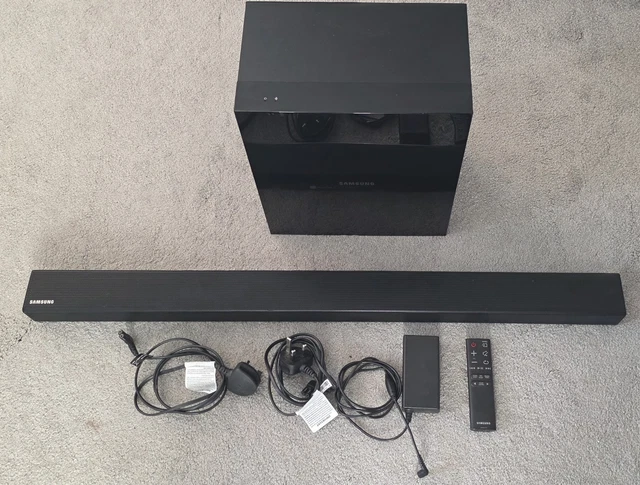 SAMSUNG HW-K450/XU SOUNDBAR and Wireless Subwoofer with remote £22.00 ...