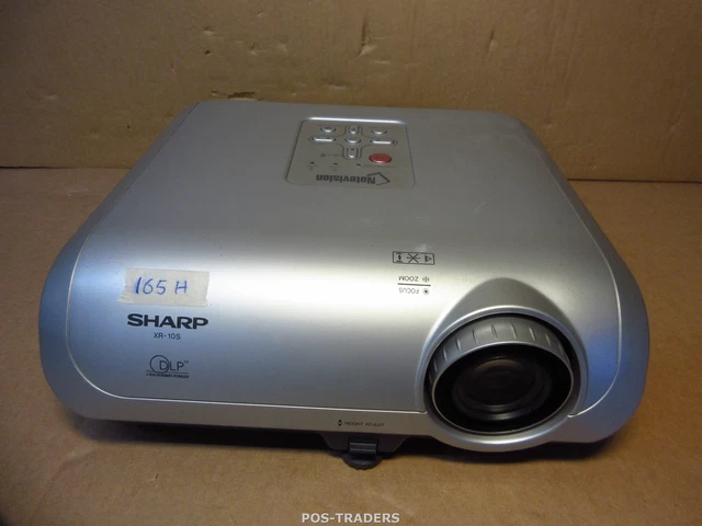 SHARP XR-10S Projector Beamer SVGA DLP 2000 LUMENS - NO Remote - 165 HOURS SHARP XR-10S Projector Beamer SVGA DLP 2000 LUMENS - NO Remote - 165 HOURS