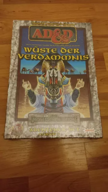 Wüste Der Verdammnis Ad&D Advanced Dungeons & Dragons Ovp Vergessene Reiche Rar