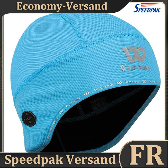Winter Thermal Fleece Cap Bike Cycling Skiing Windproof Beanie (Light Blue) Hot