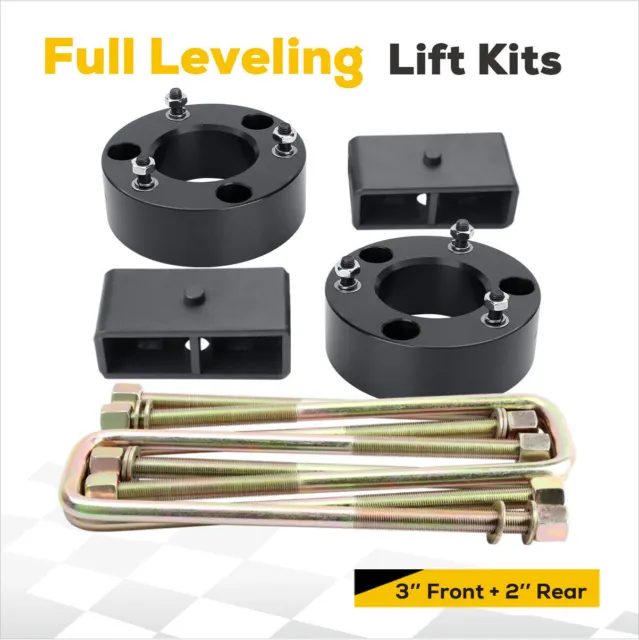 3" Front 2" Rear Leveling Lift Kit For 2007-2020 Chevy Silverado 1500 GMC Sierra