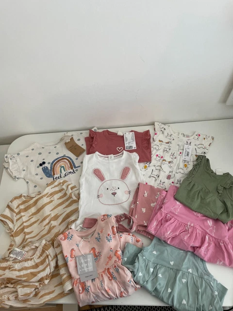 Pacchetto Vestiti Grande Bambine 3-6 Mesi Pacchetto Estivo Next Tu John Lewis Ecc