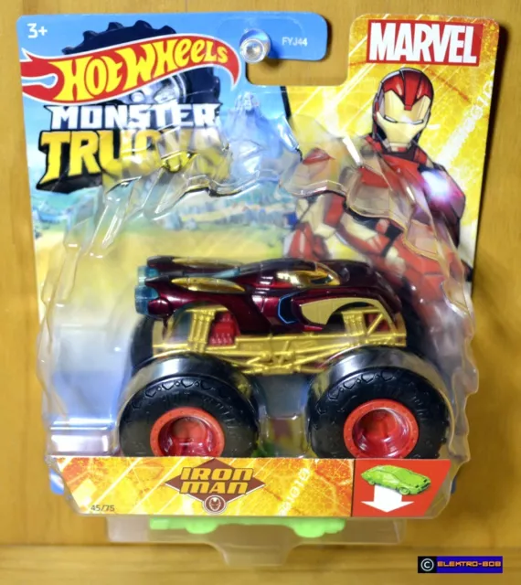 Hot Wheels - Monster Trucks Mini Mystery Trucks Series 2 Blind Box  (BBGPB72)