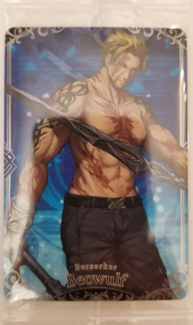 Berserker Beowulf Fate Grand Order FGO Wafer Card Vol 4 N 11 Bandai NEW SEALED