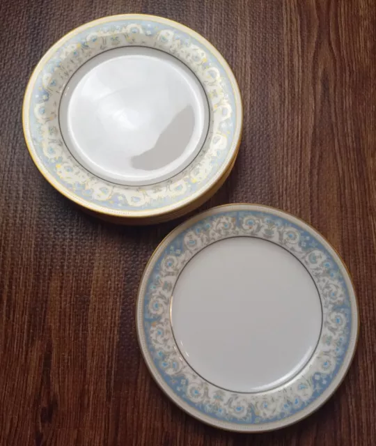 Noritake MOONLIGHT 7119 Salad Plate, 8 1/4" Set of 6