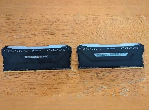 Corsair Vengeance RGB Pro 16GB (2x8GB) 288-pin DIMM 3600MHz DDR4 RAM Module. Corsair Vengeance RGB Pro 16GB (2x8GB) 288-pin DIMM 3600MHz DDR4 RAM Module.