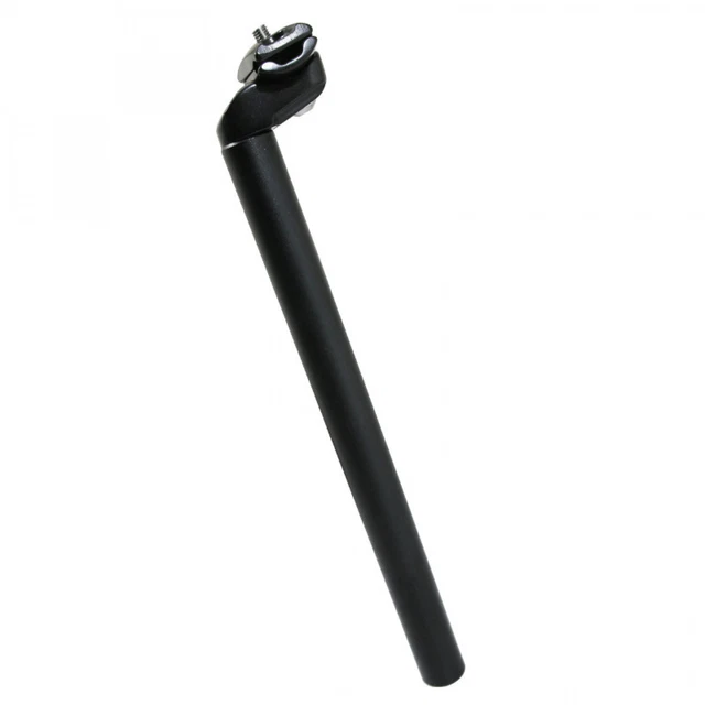 TIGE DE SELLE ROUTE-VTT ERGOTEC PATENT ALUMINIUM Noir Diam 270 Mm L 350 Mm Recul 18 Mm Homologue Niveau 2 4016538086382