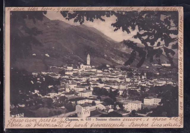 Cartolina Clusone Panorama CD16