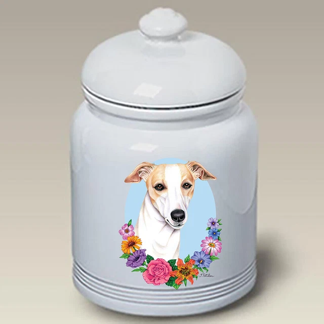 Whippet Ceramic Treat Jar TP 47062