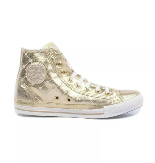 SCARPE CONVERSE ALL Star Exotic Gold Rare Oro CT EXOTIC DBL TNG HI