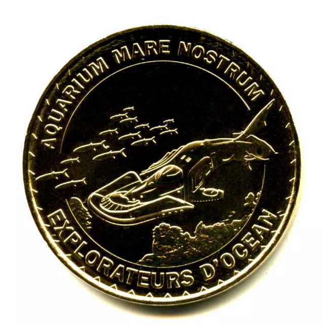 34 MONTPELLIER Mare Nostrum, Explorateurs d'océan, 2014, Monnaie de Paris