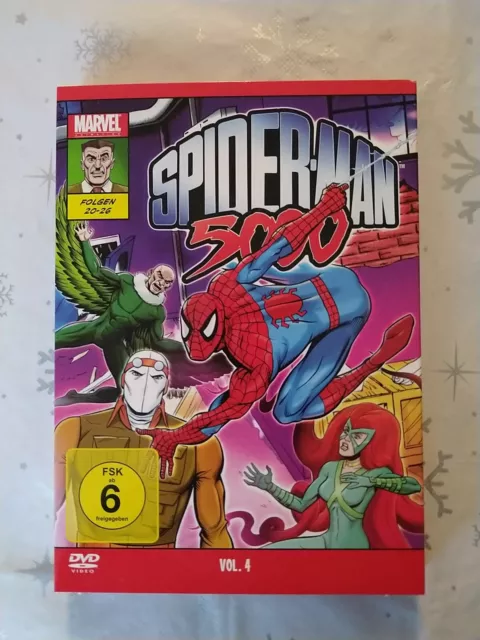 DVD "Spiderman 5000 - Vol. 4" (2010) mit Episodenguide, Zustand: Sehr Gut!!!