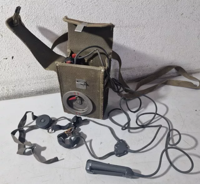 Original Ftf 50 Schweizer Militär Feldtelefon 50 C