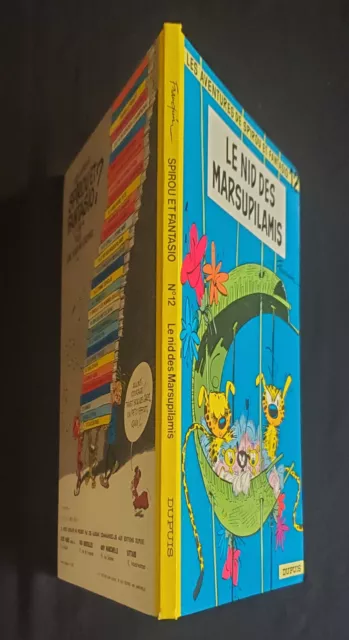 Spirou et Fantasio T12 Le Nid des Marsipulamis 1979 Franquin Dupuis TTBE 2