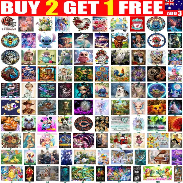 Full Drill 5D Diamond Painting Embroidery Picture Art Cross Craft Stitch Kit DIY