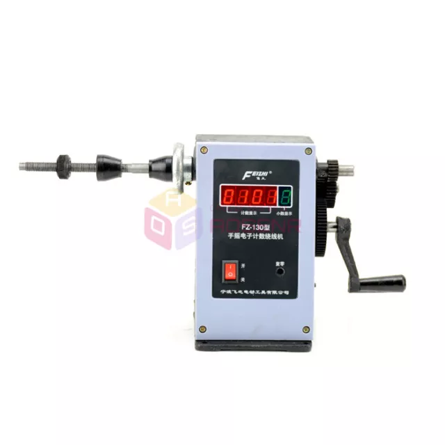 Electronic Manual Hand Winder  Digital Display Coiler LCD Coil Winding Machine