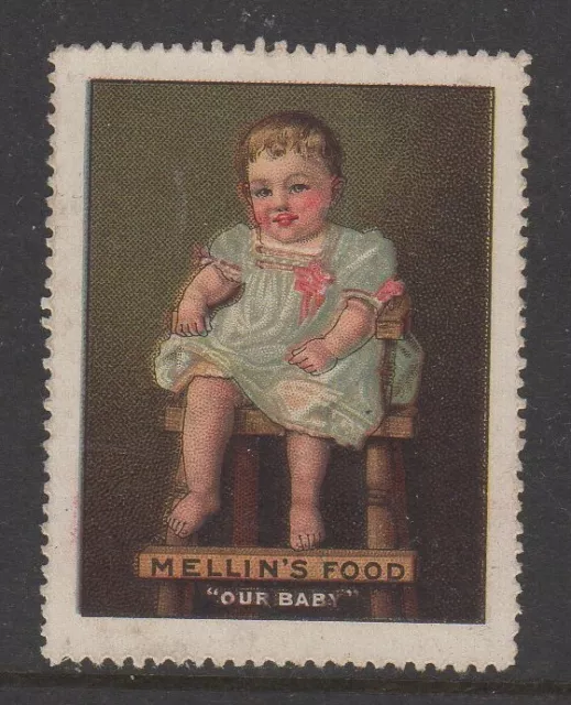 USA - "Our Baby" Mellin's Food Advertising Stamp - NG