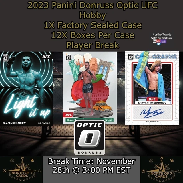 CHRIS 2023 Panini Donruss Optic UFC Hobby 1X Case Player