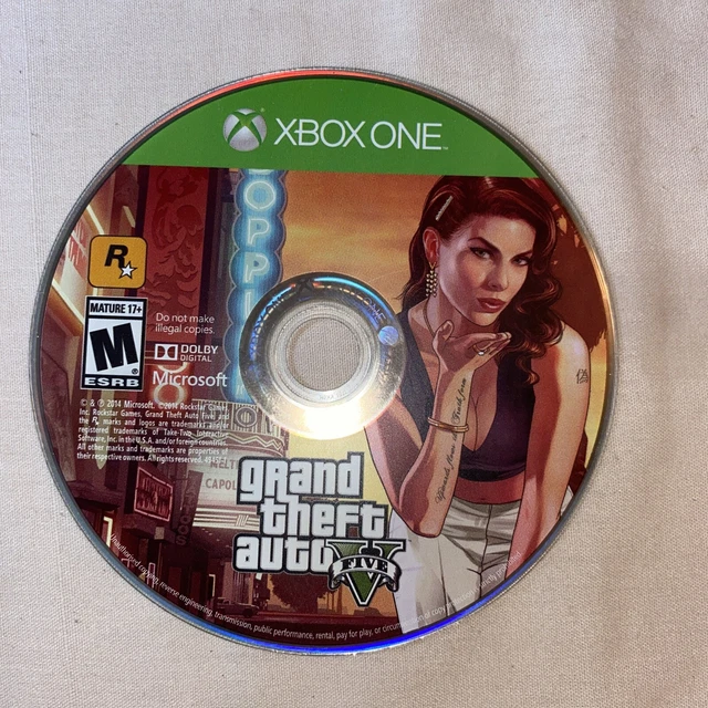 GRAND THEFT AUTO V (GTA 5) Xbox One - nur Disc EUR 13,28 - PicClick DE