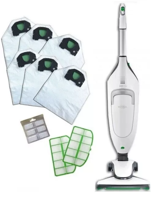 VORWERK FOLLETTO VK 220 S ORIGINALE  7 SACCHETTI TUBO VK220s HD65S GARANZIA 24M