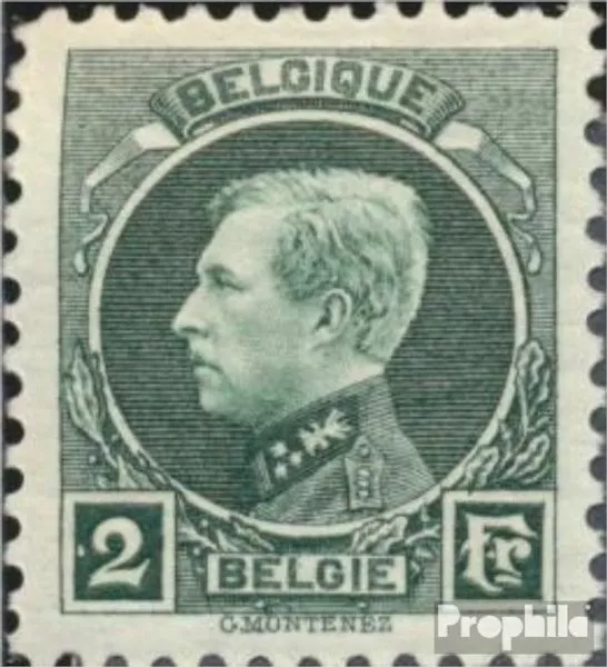 Belgique 182 neuf 1922 albert