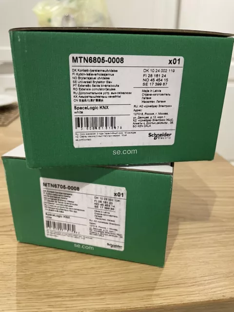 knx schneider MTN6705-0008 + MTN6805-0008 2